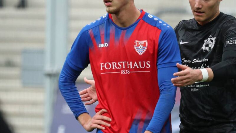 Stürmer überzeugt gegen Hilden: KFC-Trainer Stöhr wünscht sich Reck-Schlagzeile – und bekommt sie