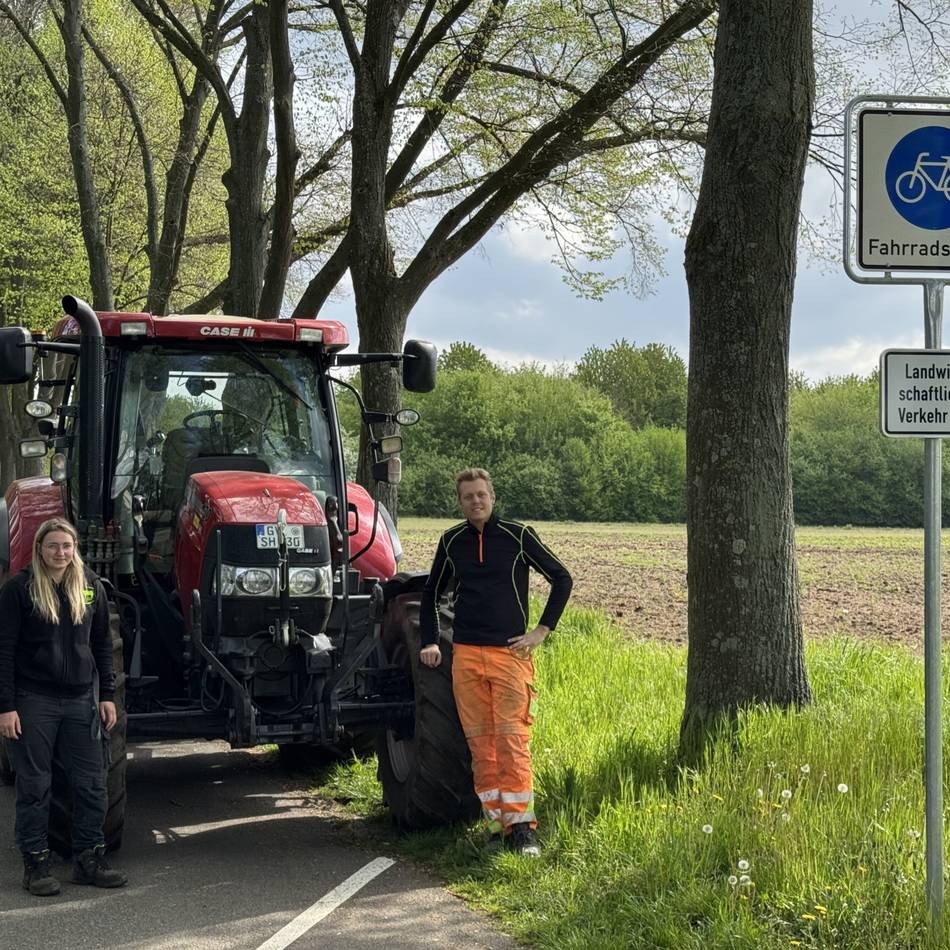 Streit auf Wirtschaftwegen in Dormagen: „Man beleidigt mich, zeigt mir den Mittelfinger und reißt mir die Trecker-Tür auf“