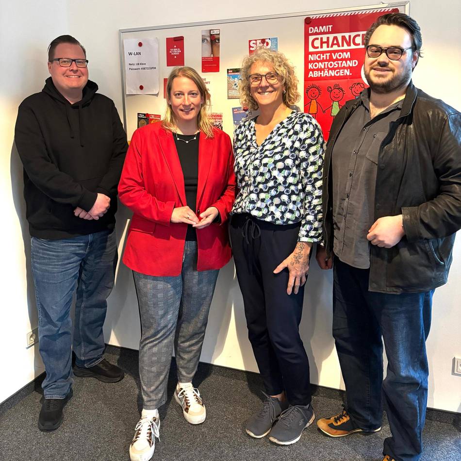 Geldernerin wird Vorsitzende: Stabwechsel im Ausschuss der Kreis Klever SPD