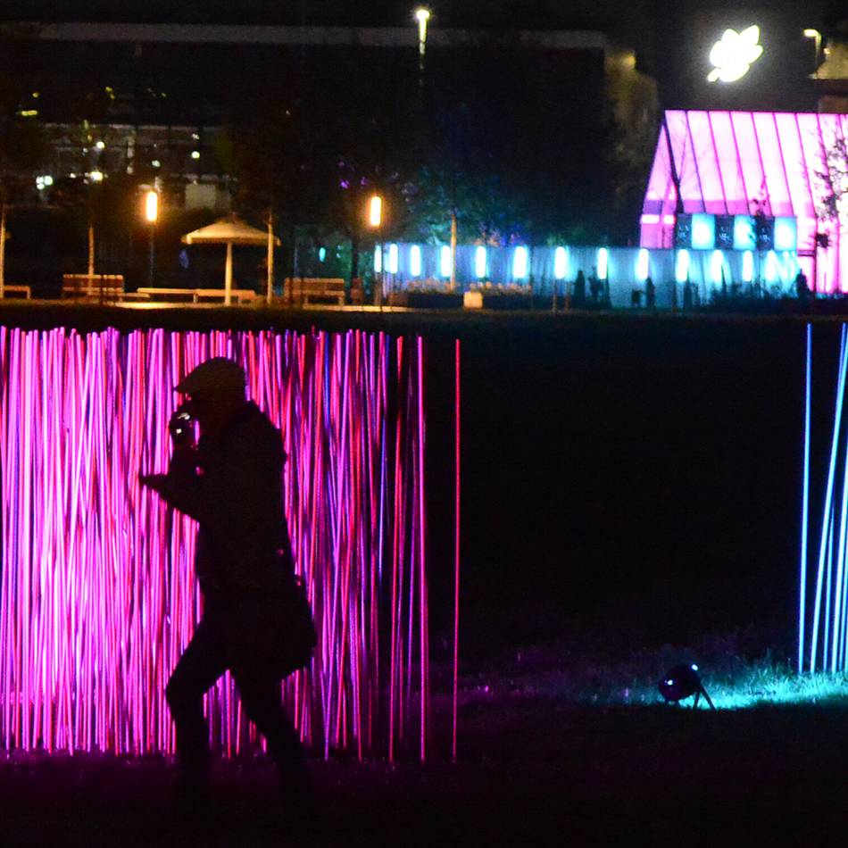 Aktion des Mitmachvereins „Grünes Herz“: Die Laga bietet jetzt auch eine Open-Air-Kunstroute an
