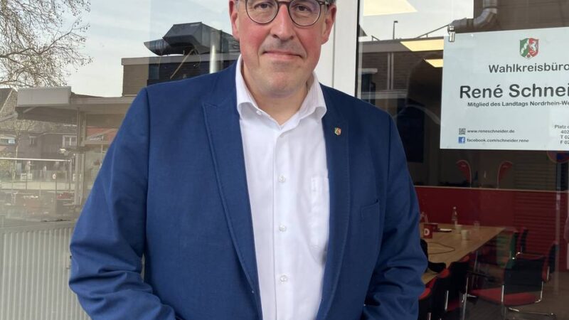 Landtagswahl 2027 in NRW: René Schneider strebt den letzten Platz auf der SPD-Landesliste an