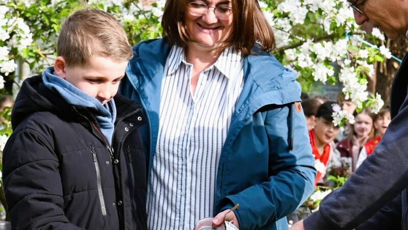 Eröffnung grünes Klassenzimmer an GGS Amern: „Mit Kopf, Herz und Hand lernen, statt nur mit dem Kopf“