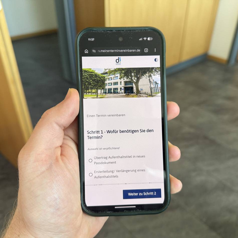 Weiter Spontantermine möglich: Buchen leicht gemacht – neues Terminsystem im Ausländeramt startet