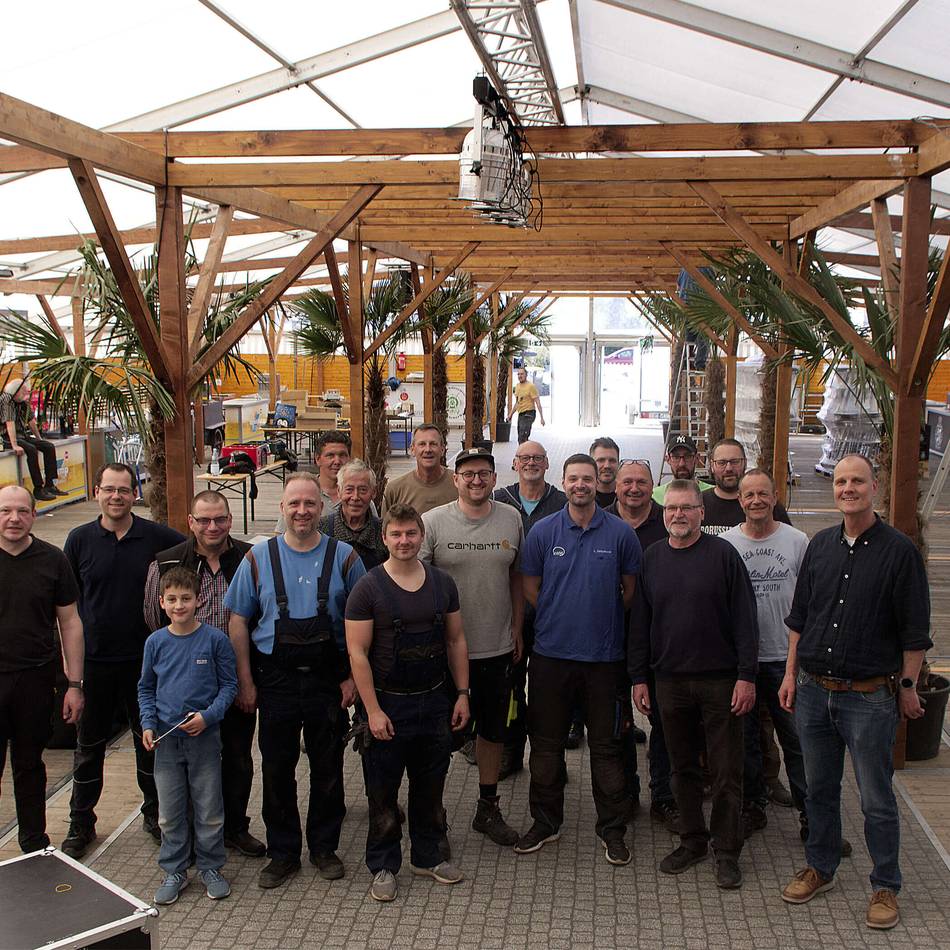 Großveranstaltung in Menzelen: So stemmen die Bürgerschützen das Bierfest