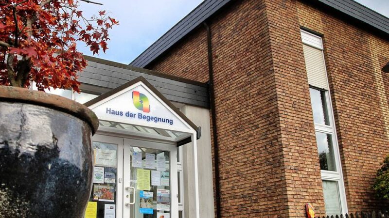 Geplante Gründung eines Fördervereins: Neue Aussichten für das Haus der Begegnung