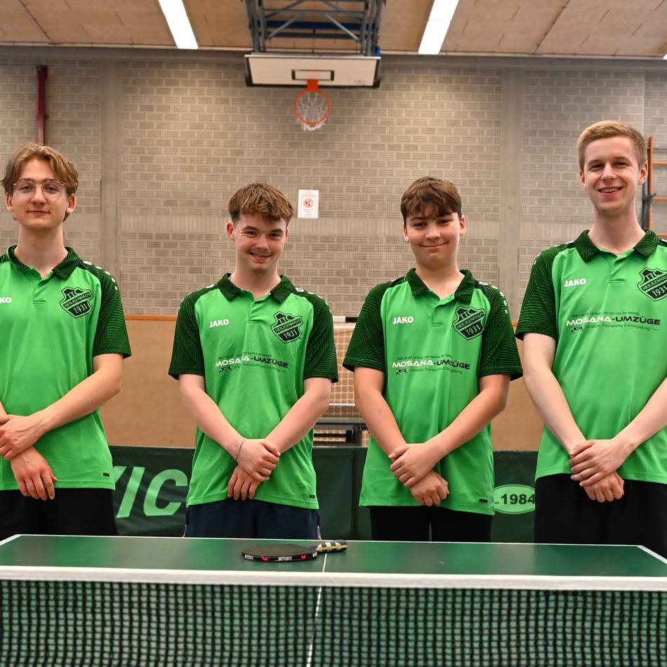 Aufstiege und Top-Spieler: Der TTC Heiligenhaus dominiert zwei Jugend-Ligen