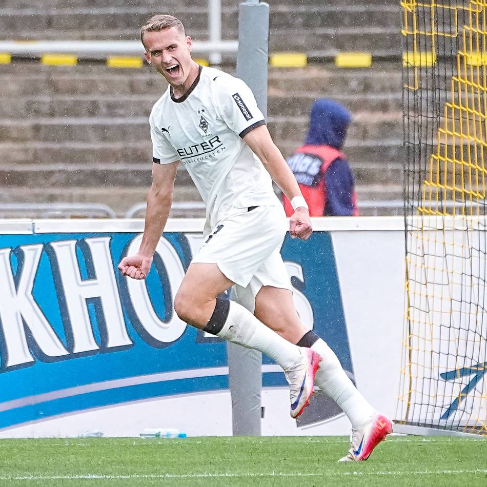 3:1-Erfolg gegen Lotte: Rückkehrer Urbich trifft beim nächsten Comeback der Gladbacher U23