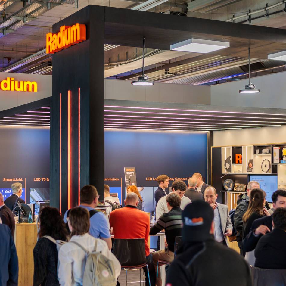 Wipperfürther Traditionsunternehmen: Radium stellt seine Innovationen auf der „Light + Building“ vor
