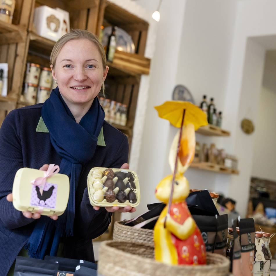 Schoko-Händler in Düsseldorf: „Wir leben von Ostern und Weihnachten“