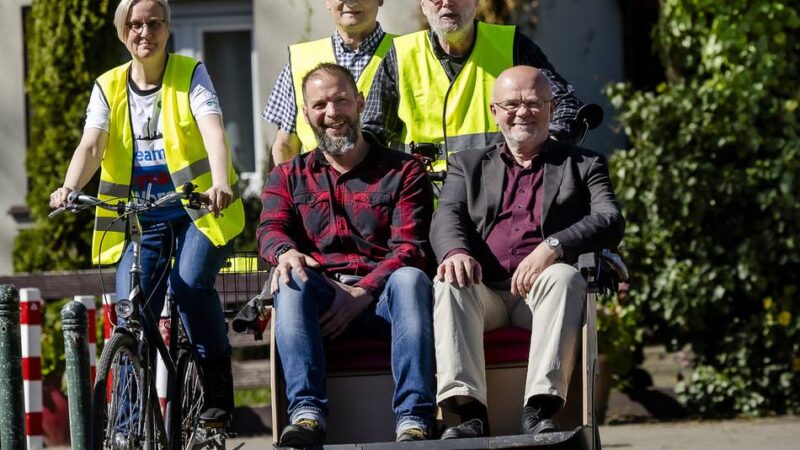Ehrenamtsprojekt in Düsseldorf: Diese Rikscha bringt Werstens Senioren zum Strahlen