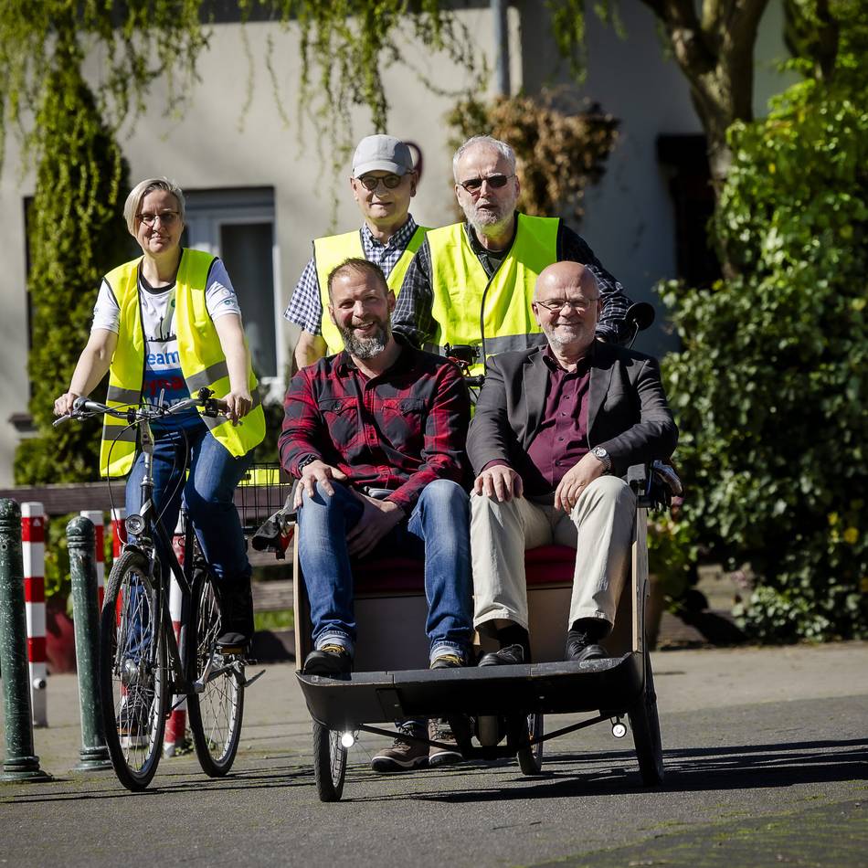 Ehrenamtsprojekt in Düsseldorf: Diese Rikscha bringt Werstens Senioren zum Strahlen