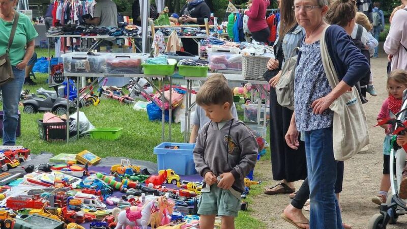 Trödeln im Tannenbusch: Besucher erwartet einer der größten Kindermärkte der Region