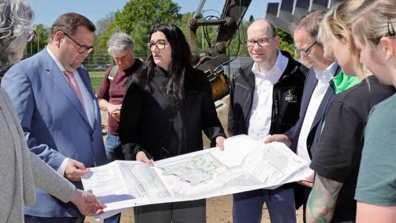 Krefelder Zoo: Baustart für das Orang-Utan-Haus