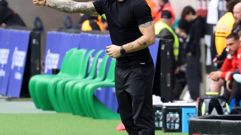 „Das hat uns zwei Punkte geraubt“: Was Polanski und Schröder gegen Schlusslicht Heidenheim bemängeln