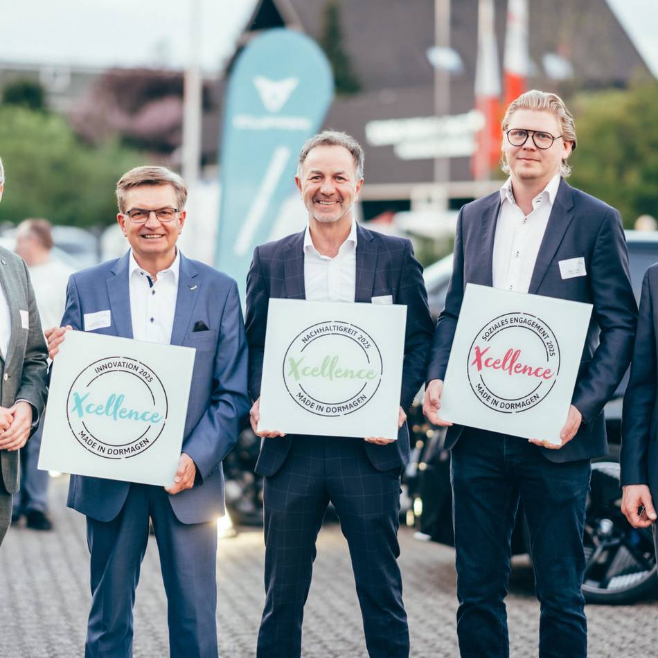 „Xcellence Made in Dormagen“: KI-Assistenten und ein Herz für Quereinsteiger: 3 Unternehmen ausgezeichnet