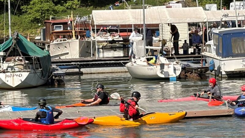Saisoneröffnung in Neuss gefeiert: Wie der Sporthafen wieder Fahrt aufnimmt