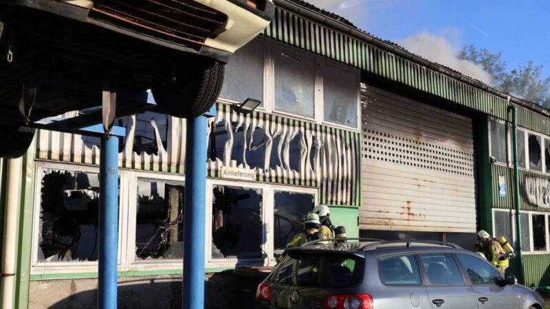 150 Kräfte im Einsatz: „Einen Brand in dieser Dimension gab es lange nicht mehr“