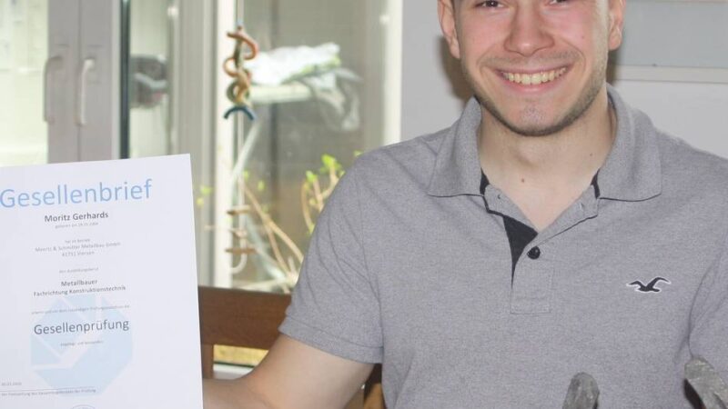 Traumberuf Hufschmied: 21-Jähriger tauscht Metallbau gegen Pferdehufe