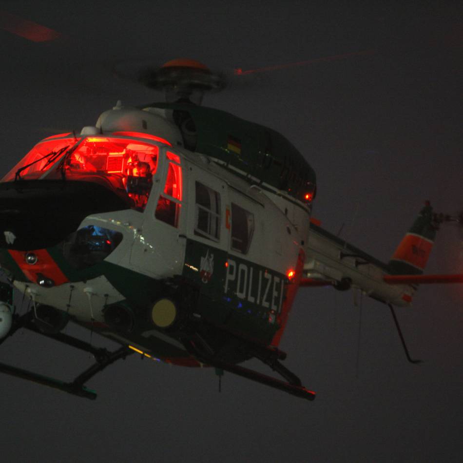 Einbruch in Brüggen: Täter auch mit Hubschrauber nicht zu finden