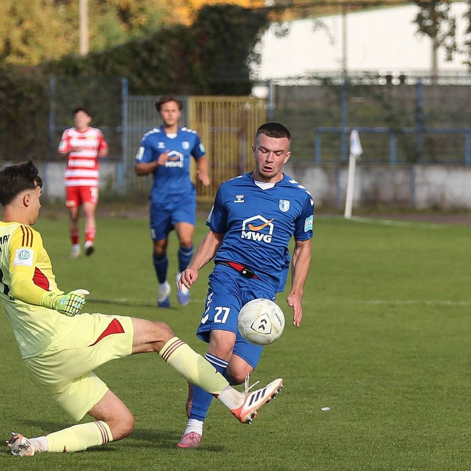 Talent mit Perspektive: Offensivmann vom 1. FC Magdeburg soll Gladbach verstärken