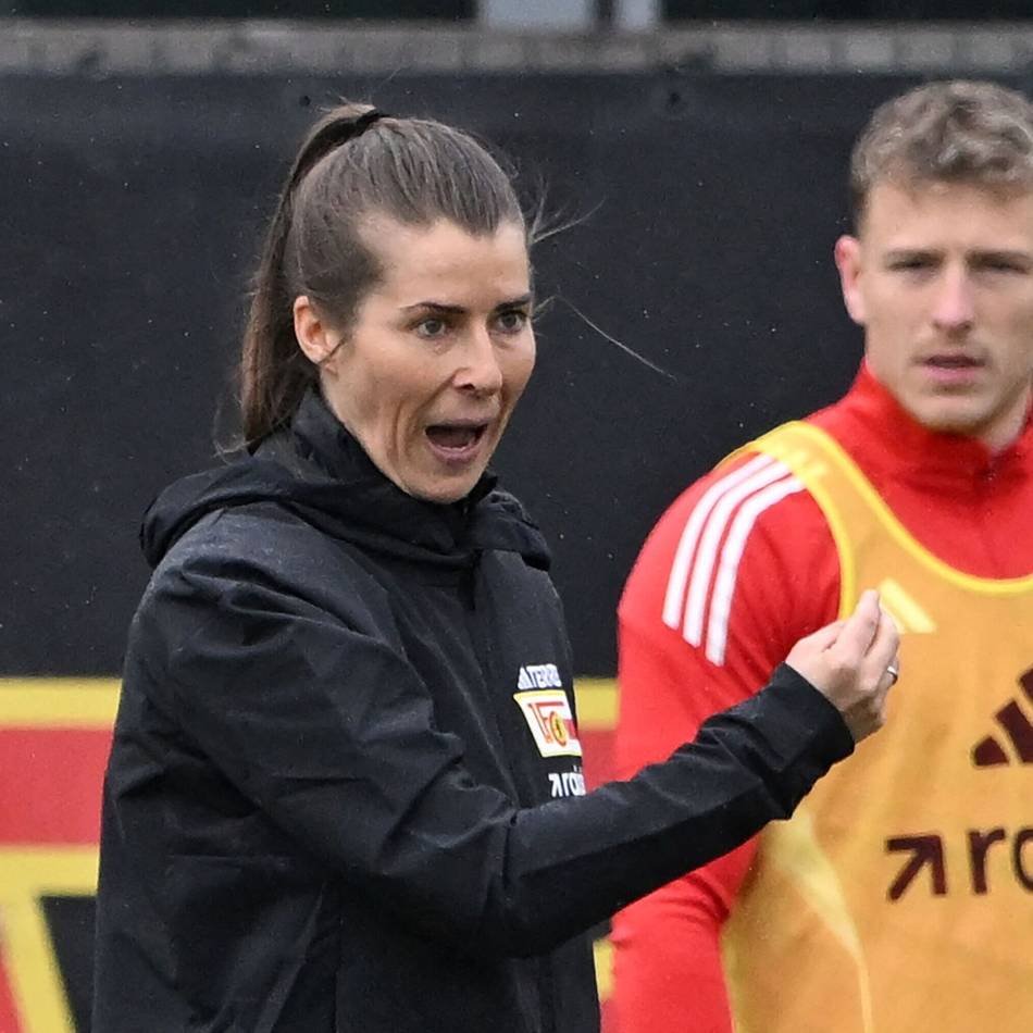 Fans waren nicht dabei: „Vollgas“ im Schmuddelwetter – so lief Unions Training unter Marie-Louise Eta
