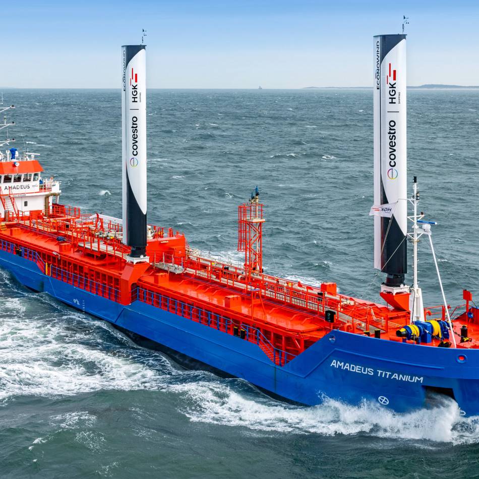 Segelschiffe für Gütertransport: Wie Covestro die Nachhaltigkeit in der Lieferkette stärken will