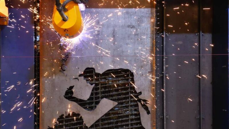 Von Künstlerin gestaltet: Leuths neue Symbolfiguren entstehen