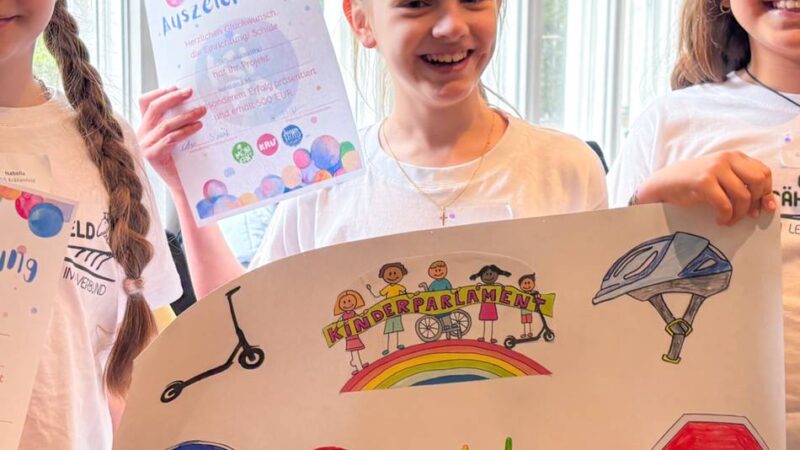 Premiere in Krefeld: Kinderparlament vergibt erstes Geld – Roller-Projekt gewinnt knapp
