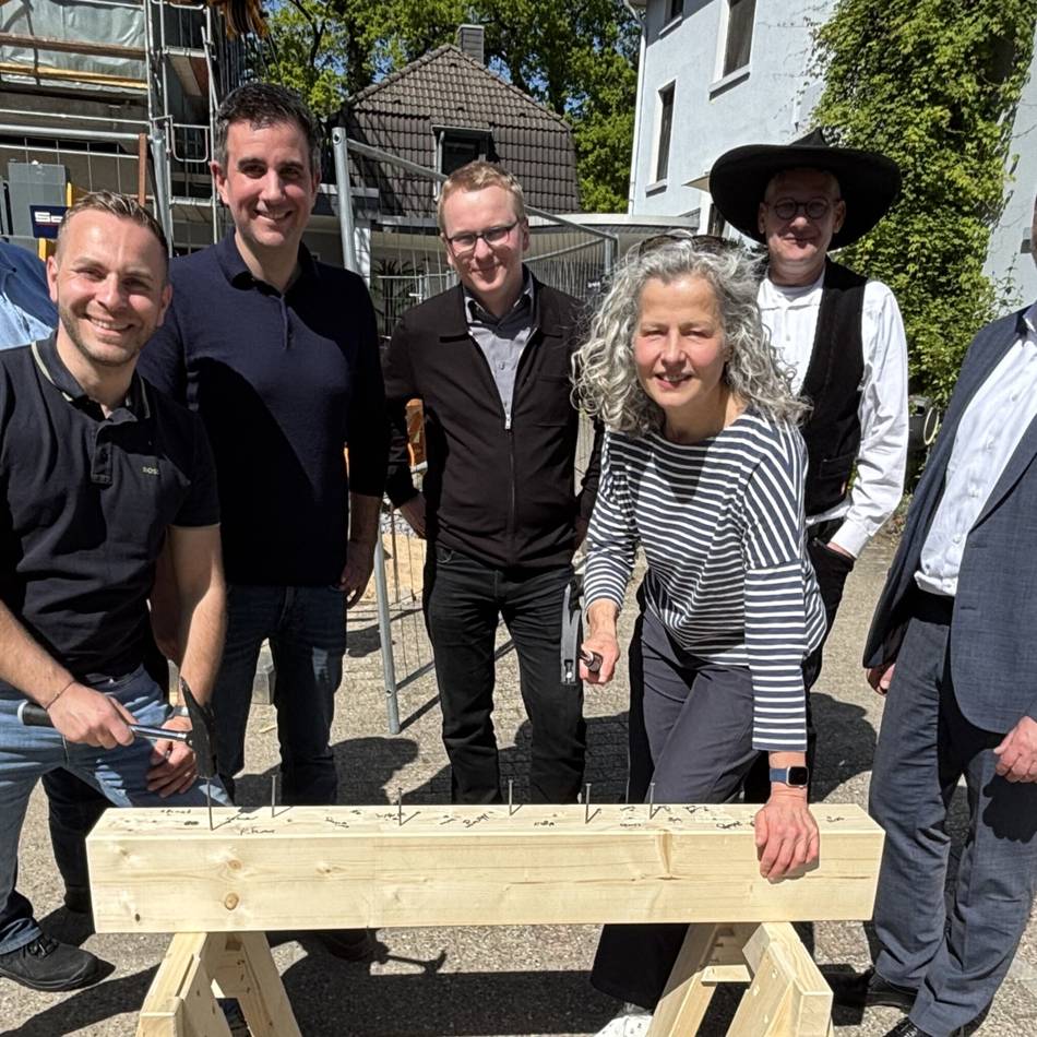 Richtfest in Hilden: Kinderheim schafft mehr Privatsphäre für Bewohner