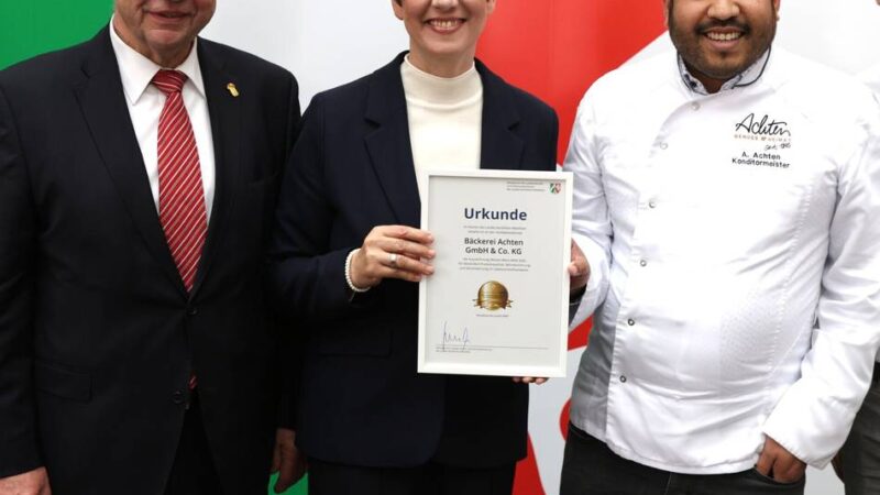 Bäckerei aus Niederkrüchten erhält Preis: „Kunden erwarten von uns, dass wir das Handwerk beherrschen“