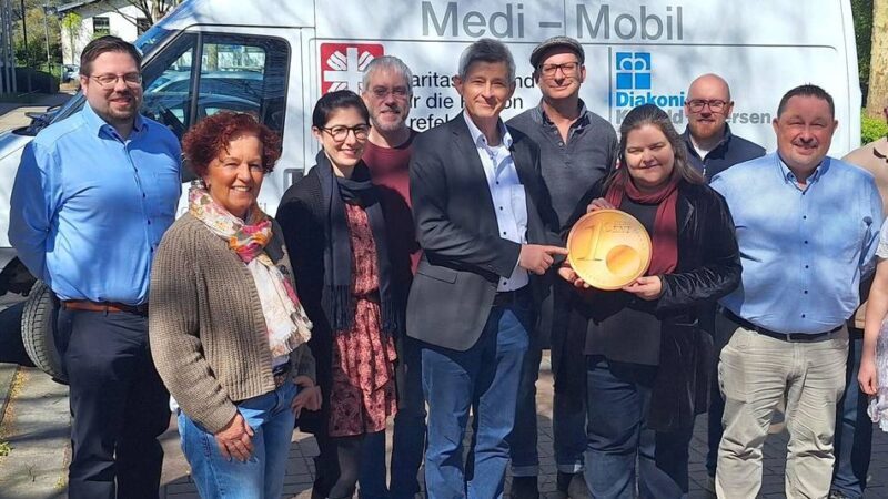 Tradition in Meerbusch: Stadtverwaltung spendet an die Drogenhilfe