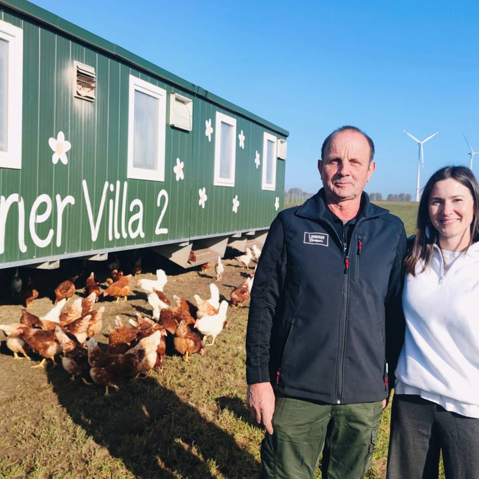 Landhof Roosen in Brüggen: Zu Besuch in Hühner-Villa Nummer 2