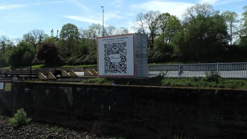 Im Neusser Hafen: Rheincargo führt Schiffsanmeldung mit QR-Code ein