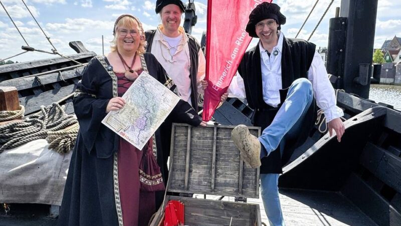 Grenzüberschreitend radeln: Von Neuss bis Harderwijk – Rees ist neue Hanse-Station