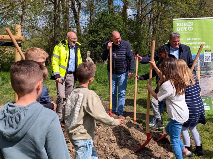 Startschuss für ein Großprojekt: 1000 Bäume für den Klimaschutz