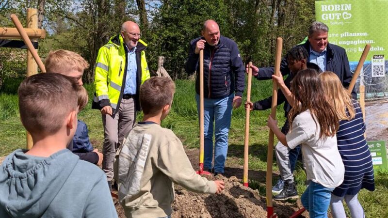 Startschuss für ein Großprojekt: 1000 Bäume für den Klimaschutz