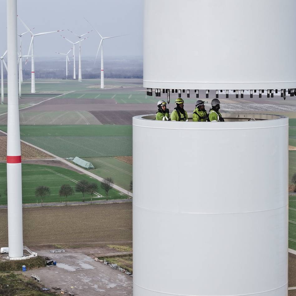 Kran sackt ein: Bau am Windpark Kleinbouslar verzögert sich kurzzeitig