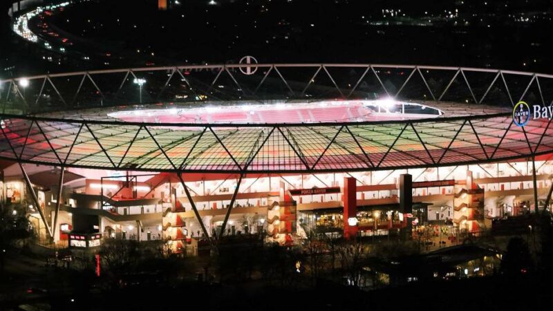 Olympiaentscheid: Die Geschichte der BayArena: Die BayArena – auf dem Weg zum Leverkusener Olympiastadion?