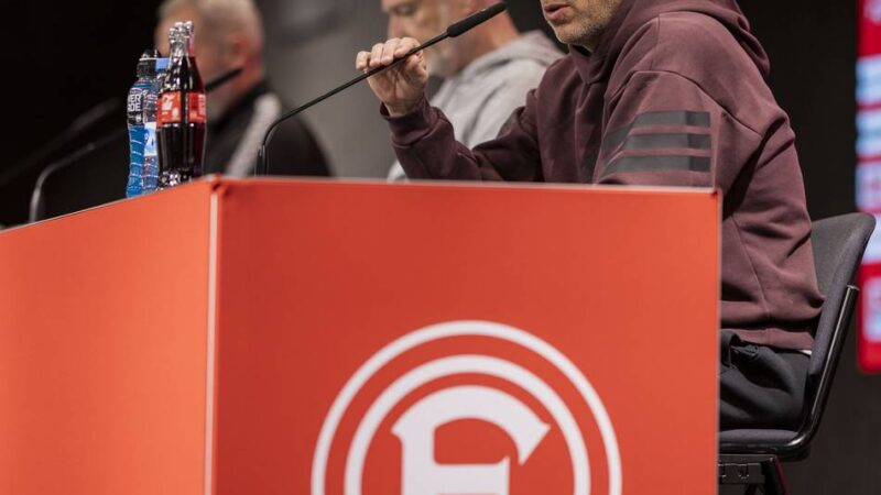 Nächster Trainerwechsel bei Fortuna?: „Eher noch motivierend“ – bemerkenswerte Anfang-Antwort auf Frage nach drohendem Aus