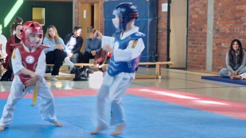 Taekwondo in Hochdahl: Gürtelprüfung mit elektronischer Weste