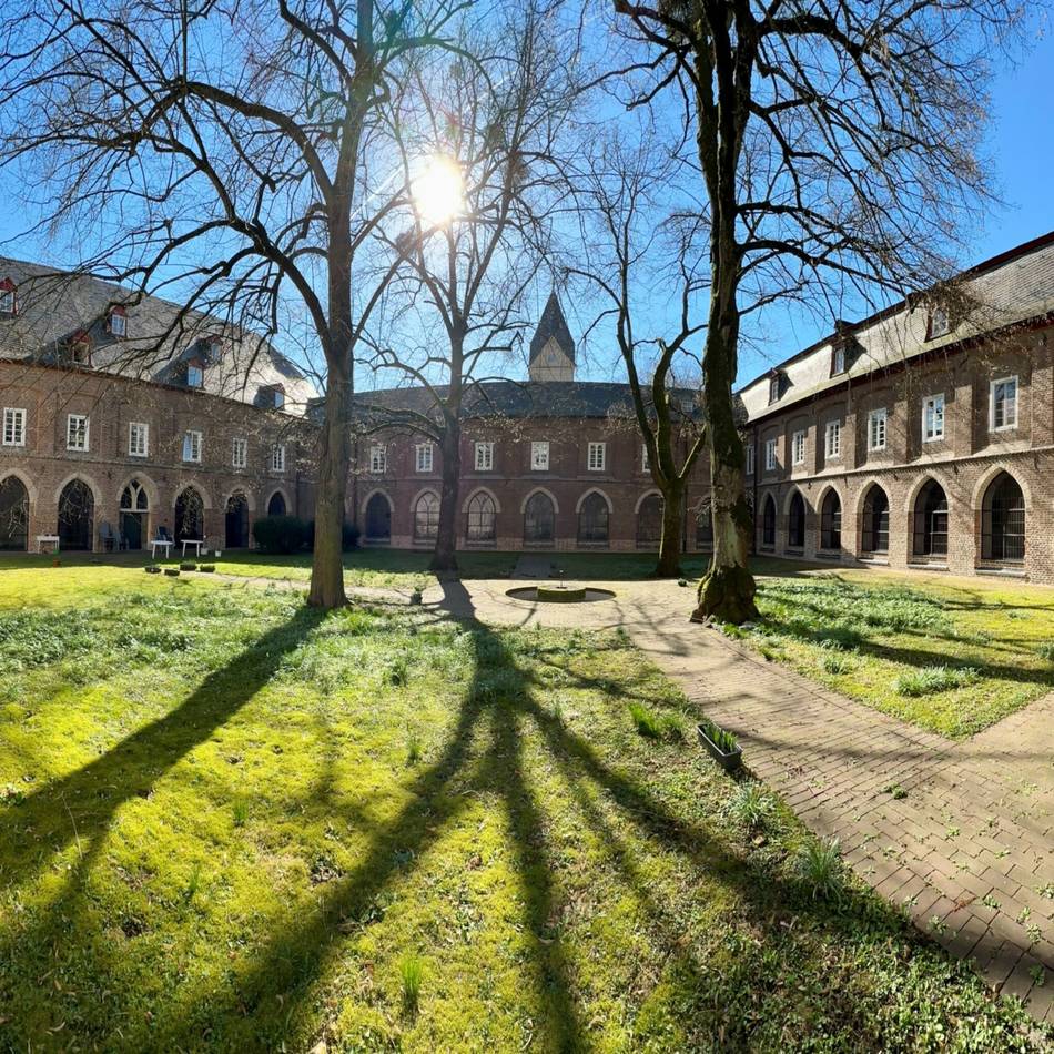 Im Kloster Neuwerk in Mönchengladbach: Der heilige Kreisverkehr