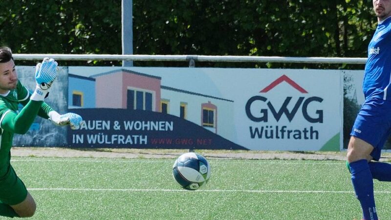 Fußball-Landesliga: 1. FC Wülfrath erkämpft Sieg gegen Kosova