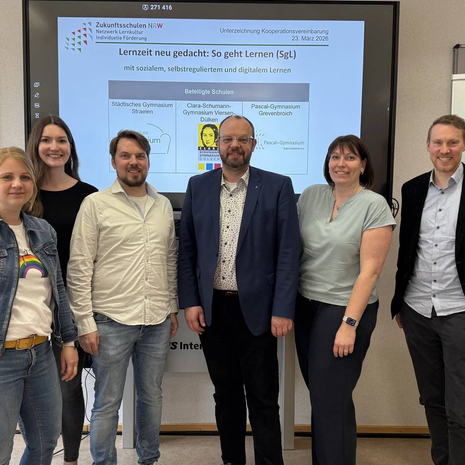 „Zukunftsschulen NRW“: Pascal-Gymnasium startet Kooperation für modernen Unterricht