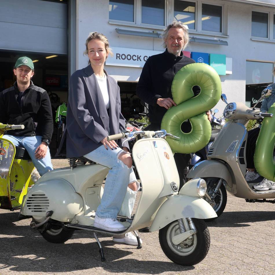 Die Vespa wird 80: Ein Stück italienisches Dolce Vita mitten in Leverkusen
