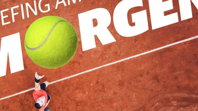 Morgen-Briefing für Donnerstag, 23. April: Was heute im Tennis wichtig ist – Ergebnisse und Ansetzungen der Deutschen