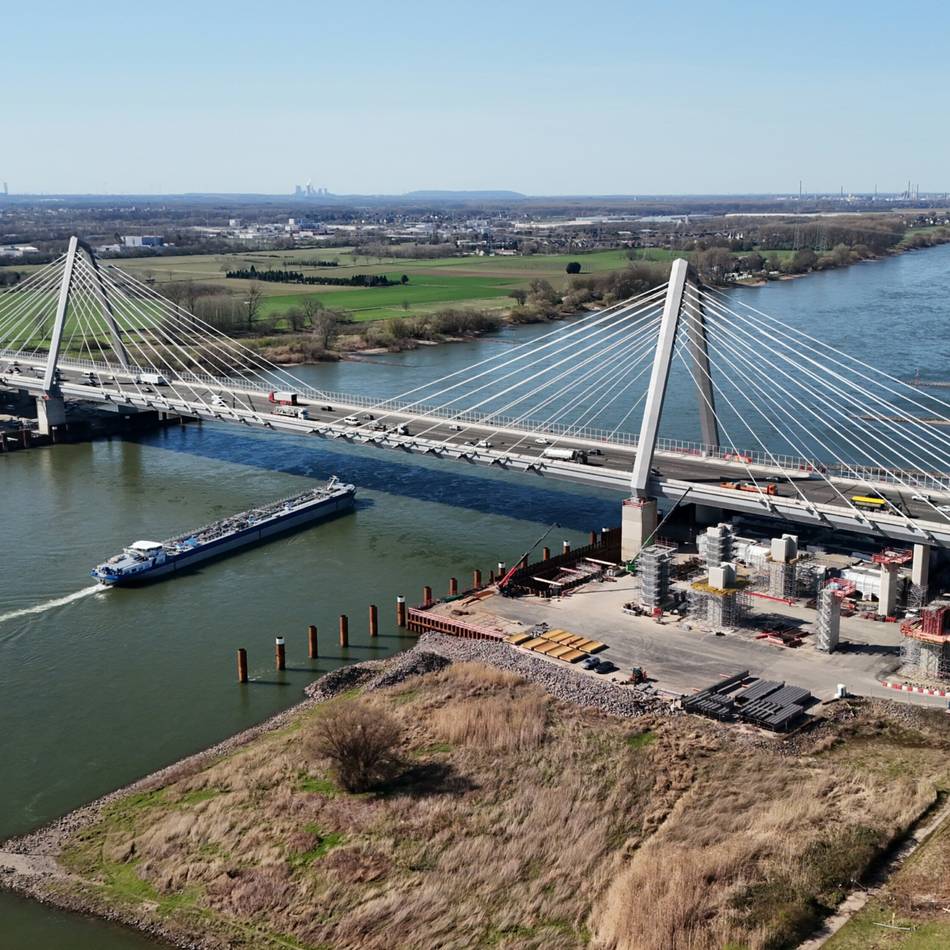 Zahlreiche Umleitungen eingerichtet: A1 bei Leverkusen ab Freitag für zweieinhalb Tage voll gesperrt