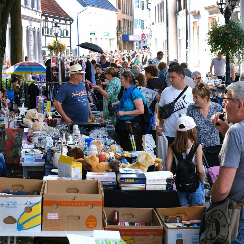 Veranstaltung in Ratinger Innenstadt: Das ist zu beachten beim Trödelmarkt am 3. Mai