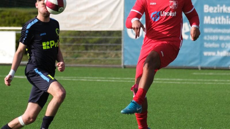 Drama in letzter Sekunde: Torwart-Kopfball kostet 1. FC Wülfrath am Ende noch den Sieg