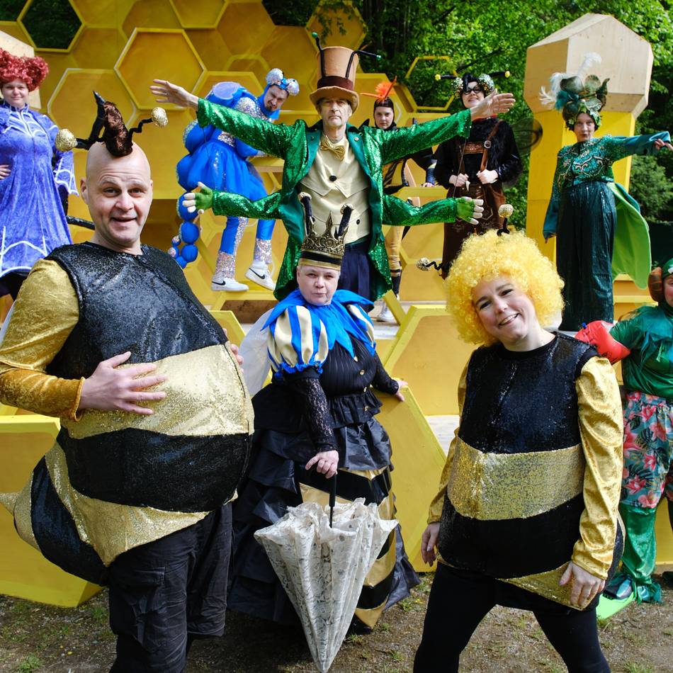 Naturbühne Blauer See: Theaterensemble startet Proben für Biene Maja