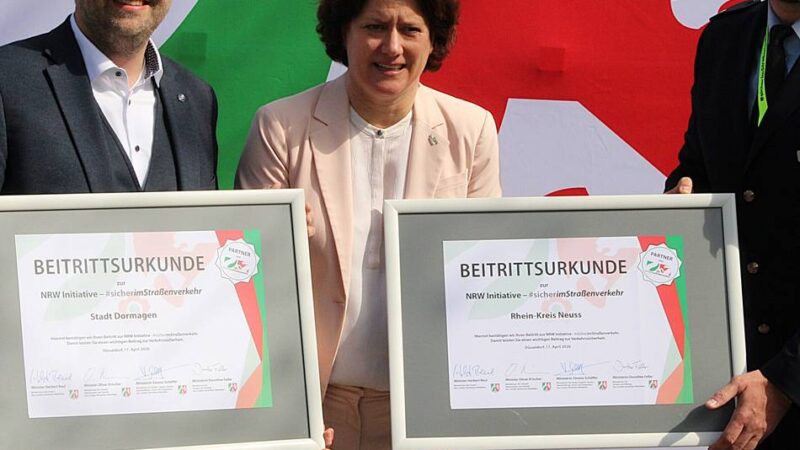 Aktionstag Radfahrsicherheit in Dormagen: „Als Fahrradfahrer haben Sie keine Knautschzonen“